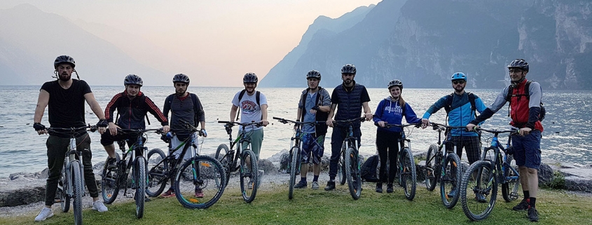 Klassenfahrt Riva del Garda Fahrradtour